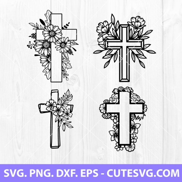 Easter Cross SVG Bundle