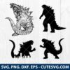 Godzilla SVG Cut File
