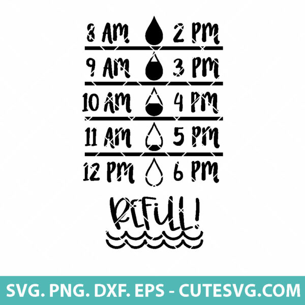 Water Bottle SVG