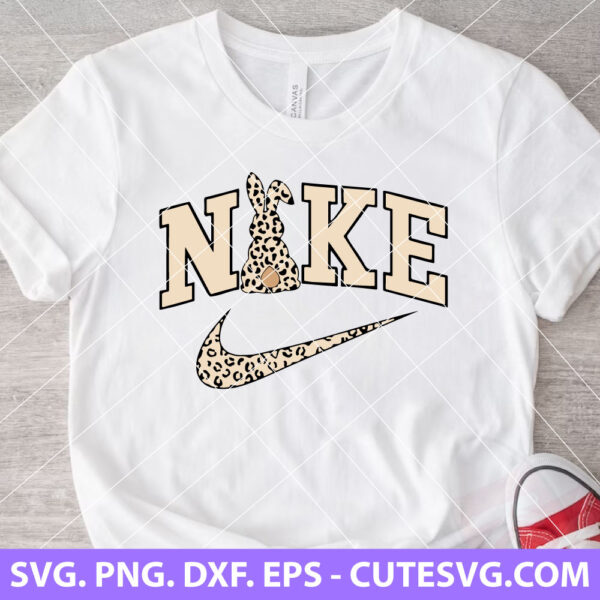 Nike Easter Bunny SVG Cut File