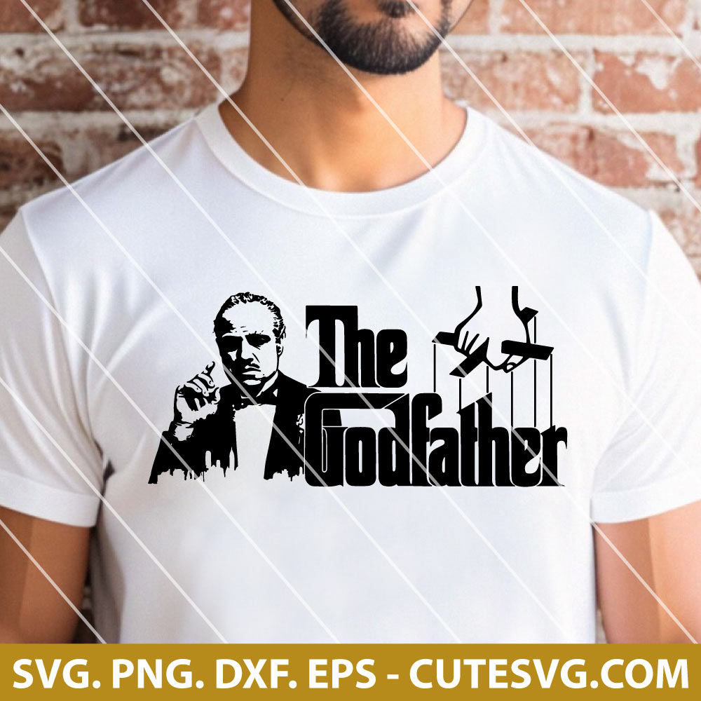 The Godfather SVG Cut File | Father's Day SVG | PNG | DXF | EPS | For ...