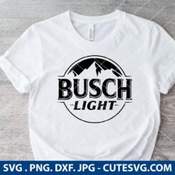 Busch Light SVG Cut File