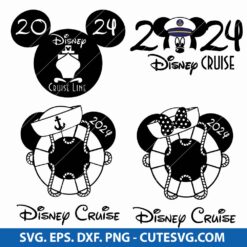 Disney Cruise 2024 Svg File