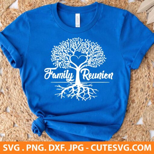 Family Reunion SVG | Family Tree Reunion T-Shirt SVG | Family Vacation ...