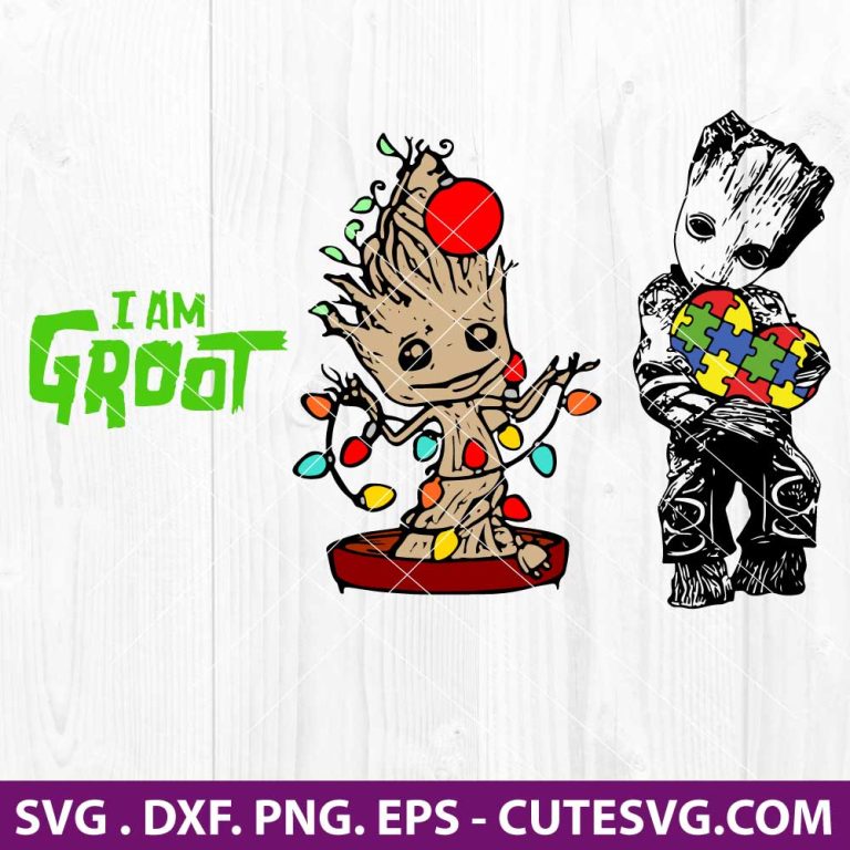 Baby Groot SVG, I Am Groot SVG, Baby Groot Print, Baby Groot