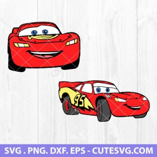 Lightning McQueen SVG Bundle