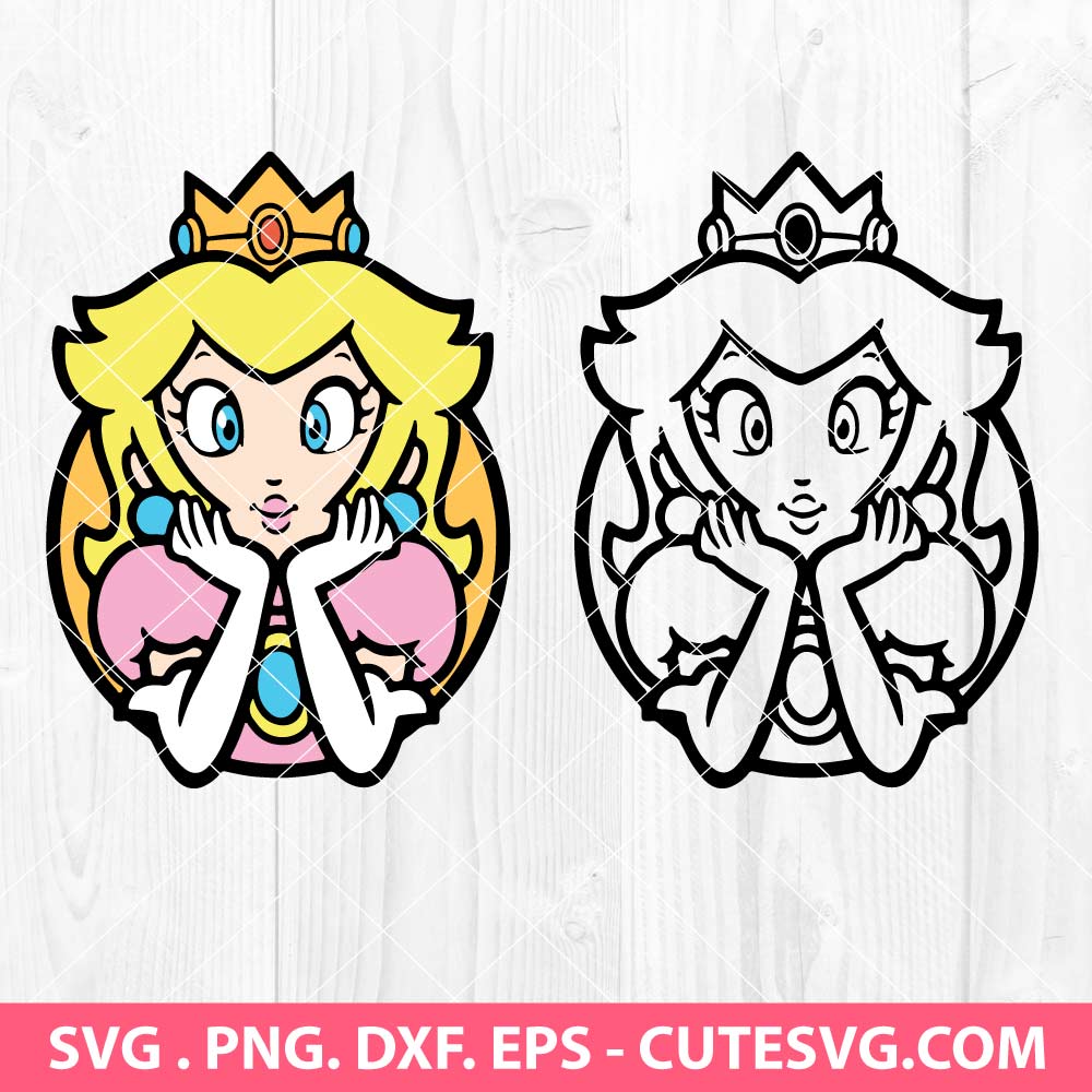 Princess Peach SVG Free Download: Unleash the Princess Power in Your Designs