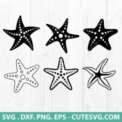 Starfish SVG File