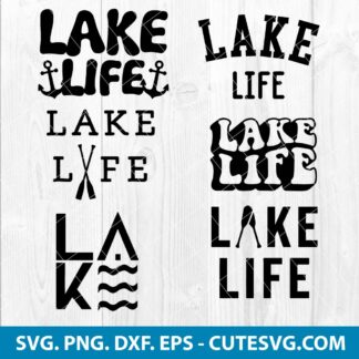 Lake Life SVG Bundle