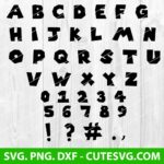 Cute Mario Bros Alphabet SVG, Super Mario Fonts SVG, Super Mario Birthday SVG, Mario Bros SVG, EPS, Cut Files for Cricut and Silhouette