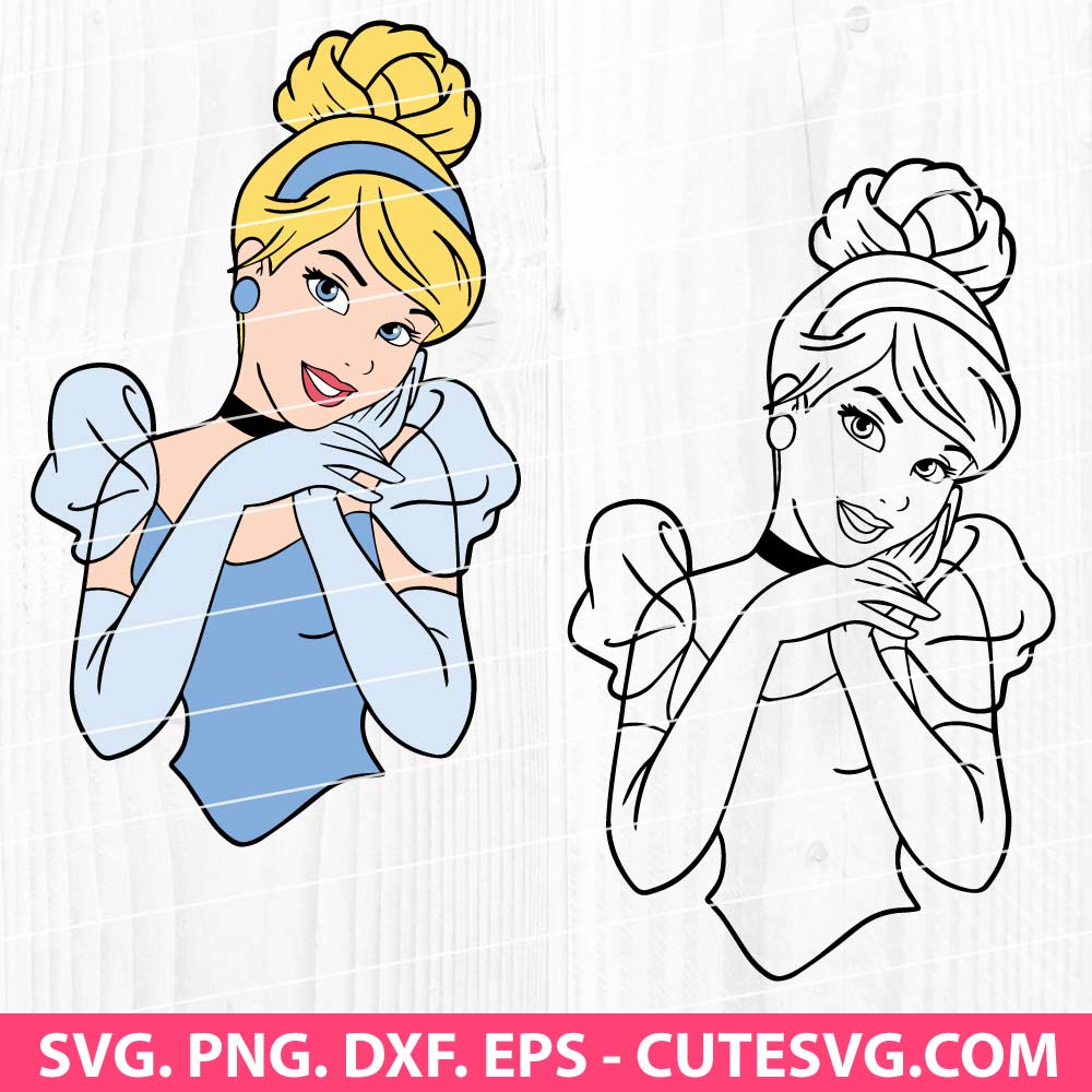 Cinderella SVG Disney Princess SVG Princess Castle SVG