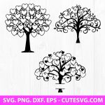 Family Tree SVG Bundle PNG DXF EPS Cut Files for Cricut and Silhouette Instant Download