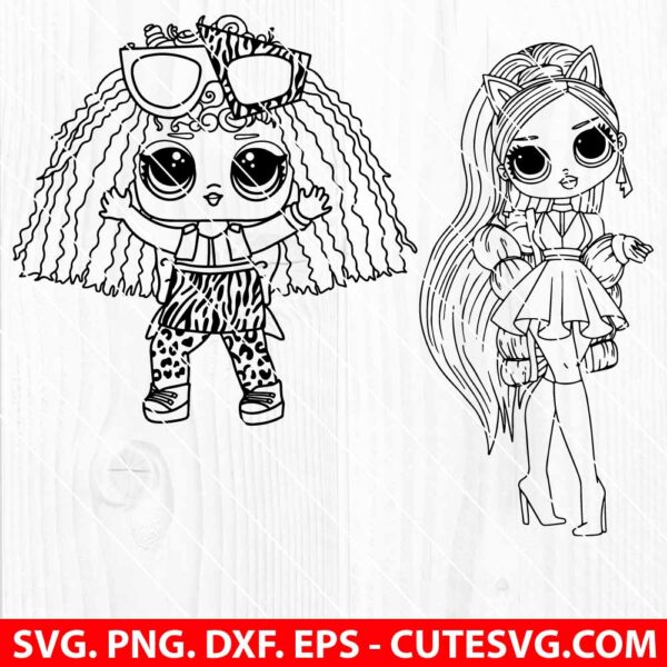 LOL Surprise Dolls SVG