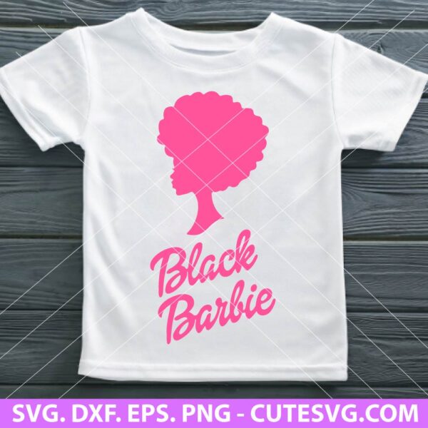 Black Barbie SVG