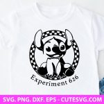 Experiment 626 SVG, Lilo and Stitch SVG, Stitch SVG, PNG, DXF, EPS, Cut Files for Cricut & Silhouette Digital Download