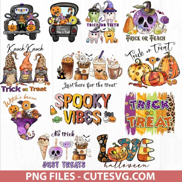 Halloween Sublimation Bundle PNG