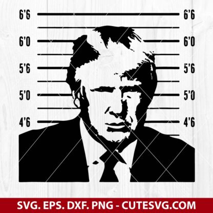 Trump Mugshot SVG