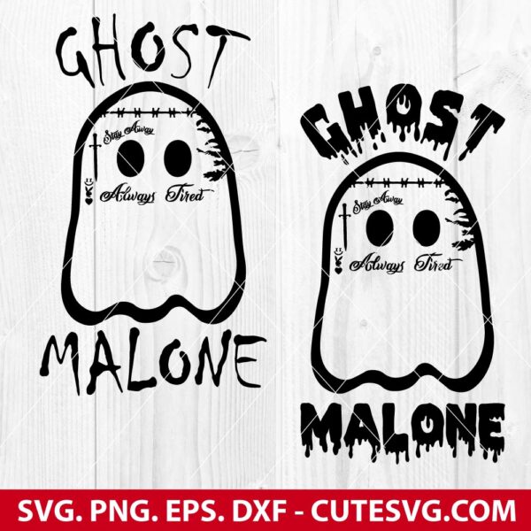 Ghost Malone SVG