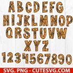 Halloween Spider Font SVG, Halloween Numbers PNG, Halloween Letters SVG file for Cricut, Halloween Alphabet svg, Scary Font, Instant Download