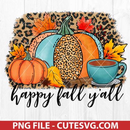 Happy Fall Y'all PNG