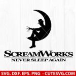 Freddy Krueger SVG, Scream Works Never Sleep Again SVG, Halloween SVG, Horror Movie SVG, Scary Movie SVG, PNG, DXF, EPS, Cut files