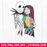 Jack And Sally SVG Jack Skellington SVG Nightmare Before Christmas SVG Halloween SVG Oogie Boogie SVG PNG DXF EPS Cut Files for Cricut