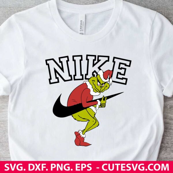 Nike Grinch SVG