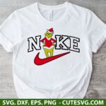 Nike Grinch SVG, Grinch SVG, Nike Christmas SVG, PNG, DXF, EPS, Cut Files for Cricut and Silhouette, Instant Download