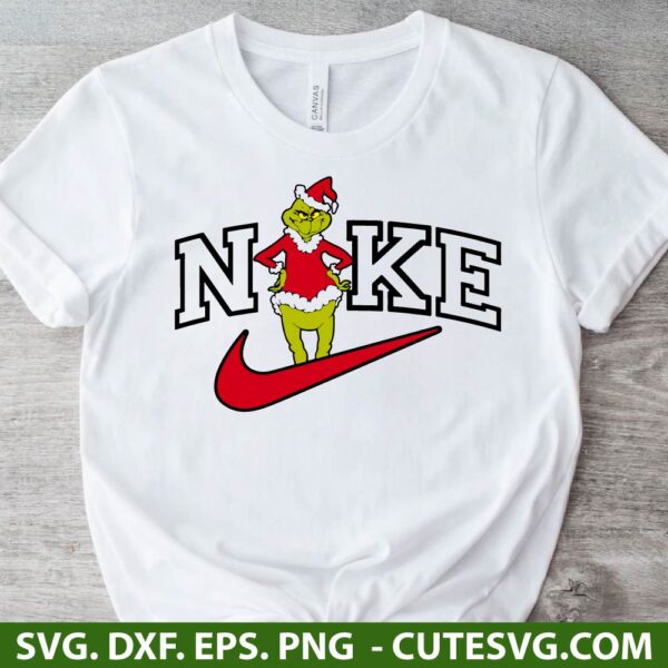 Nike Grinch SVG