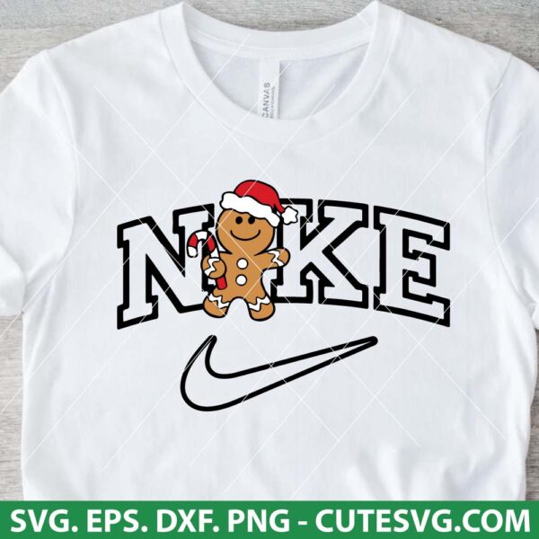 Gingerbread Nike SVG