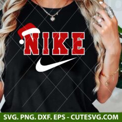 Nike Christmas SVG