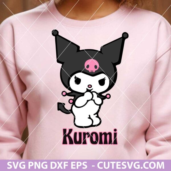 Kuromi SVG, Sanrio Kuromi Anime SVG, Kuromi Watashi Wa SVG, Kitty ...