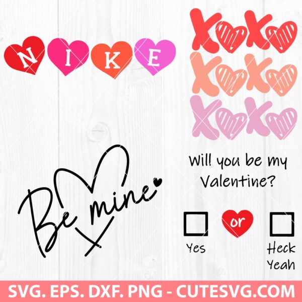 Valentines SVG Bundle