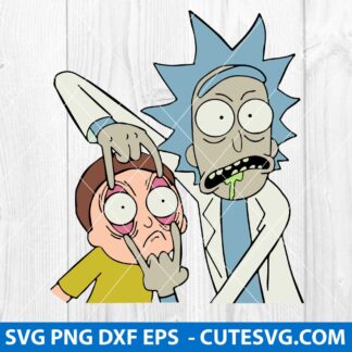 Rick and Morty SVG Rick Sanchez SVG PNG DXF EPS Files