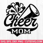 Cheer Mom SVG, Cheerleader SVG, Cheer SVG, Cheer Shirt SVG, Cheerleading SVG, Cheer Megaphone SVG, Proud Cheer Mom SVG, Cheer Cut Files