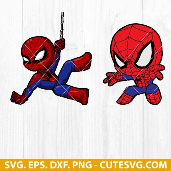 Baby Spiderman SVG