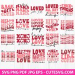 Valentine Quotes SVG, romantic quotes SVG, love-themed SVG bundle, Valentine's Day crafts, Cricut SVG files, Silhouette designs, DIY Valentine's gifts
