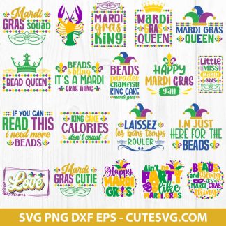 Mardi Gras SVG Bundle
