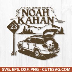 Noah Kahan Tour SVG