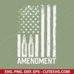 2nd Amendment SVG Cut File, Gun Rights SVG, Second Amendment SVG, American patriotic SVG, PNG, DXF, EPS, Cut Files for Cricut and Silhouette