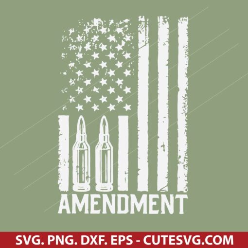 2nd Amendment SVG Cut File