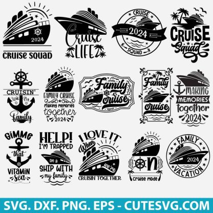 Cruise Ship 2024 SVG