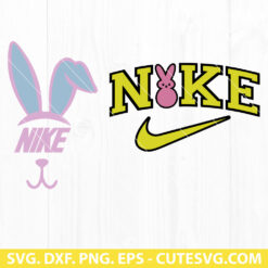 Nike Easter Rabbit Bunny SVG Bundle