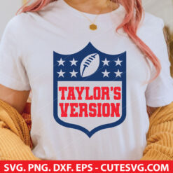 Taylors Version NFL SVG