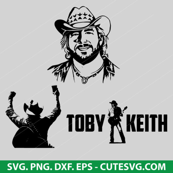 Toby Keith SVG Bundle