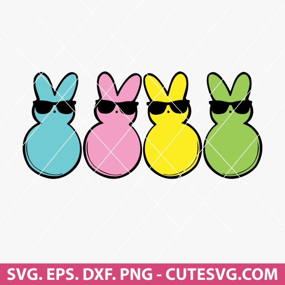 Peep Easter SVG, Easter SVG, Peep SVG, Peeps Silhouette