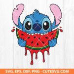 Stitch Watermelon Svg, Lilo & Stitch Svg, Watermelon Svg, Summer SVG, PNG, DXF, EPS, cut Files for Cricut and Silhouette Digital Download