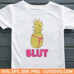 Funny Summer Pineapple SVG