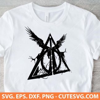 Harry Potter The Deathly Hallows SVG
