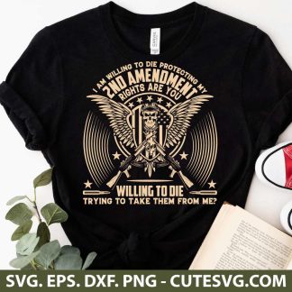 2nd amendment gun rights SVG, american flag SVG, skull with guns SVG, Second Amendment SVG, Vector File, PNG, DXF, EPS, Cut Files forCrciut & Silhouette